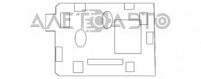 Блок антенный Mercedes GLC 16-22