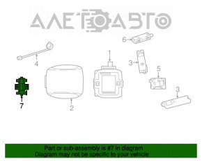 Controlul antenei Mercedes GLC 16-22