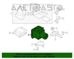 ABS ABS Audi A6 C7 16-18 restituire