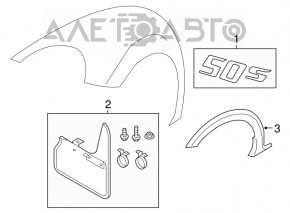 Bara noroi față stânga VW Beetle 12-19 nou OEM original