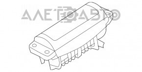 Подушка безопасности airbag пассажирская в торпеде VW Beetle 12