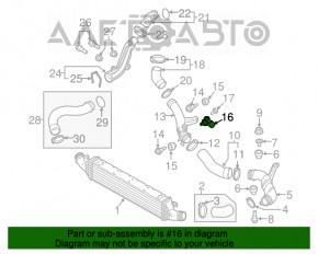 Senzor de supraalimentare Audi Q3 8U 15-18 CCTA