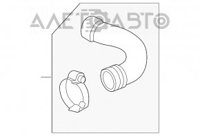 Tubul de intercooler stânga 1 pentru VW Beetle 12-13 2.0T