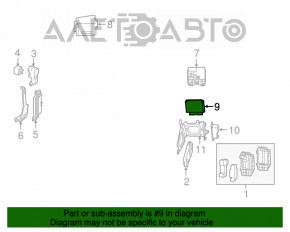 Modul de control al cutiei de viteze automate Mercedes GLC 16-22