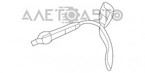 Sonda lambda a doua Audi A6 C7 12-17 noua originala OEM