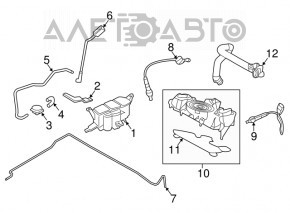 Sonda lambda a doua Audi A6 C7 12-17 noua originala OEM