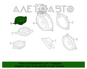 Динамик в торпеде левый Mazda 6 13-21