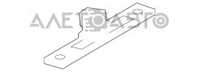 Suport de blocare portbagaj Audi A5 F5 17 - nou original OEM