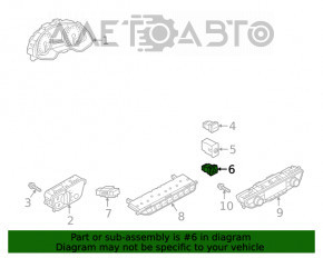 Butonul de avarie Audi A4 B9 17-