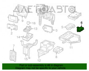 Tire Pressure Control Module Mercedes GLC 16-22