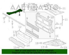 Amplificator subwoofer dreapta față Ford Escape MK4 20- nou OEM original