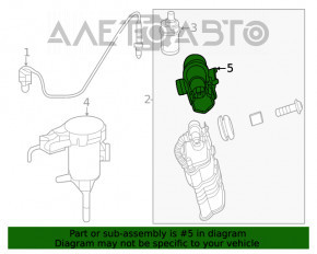 Насос топливного абсорбера Mercedes GLC 16-22