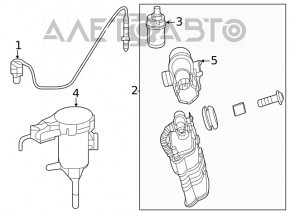 Насос топливного абсорбера Mercedes GLC 16-22