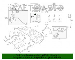 Senzor de presiune a combustibilului Hyundai Santa FE 19-20 2.0, 2.4