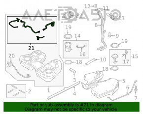 Senzor de presiune a combustibilului Ford Mustang mk6 15- 2.3T