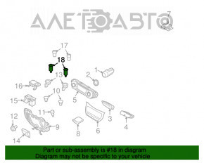 Difuzorul din torpedoul BMW 3 F30 12-18 Harman Kardon