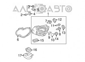 Lampa xenon Mercedes W164 ML D1S