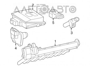 Senzor de detonare Mercedes W211 E550