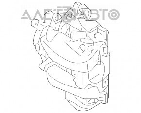 Suport spate stânga Mercedes W164 ML W251 R