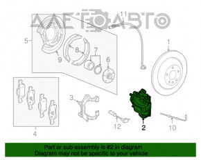 Suport spate stânga Mercedes W164 ML W251 R