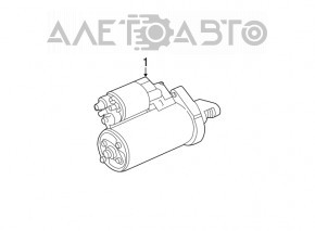 Стартер Mercedes W211 v6 v8