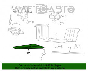 Suport cutie de viteze automată stânga Jeep Grand Cherokee WK2 11-21 3.6