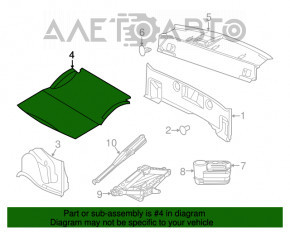 Capacitatea portbagajului Dodge Challenger 09-