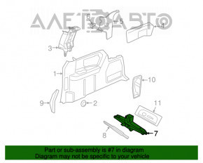 Домкрат Dodge Grand Caravan 11-20