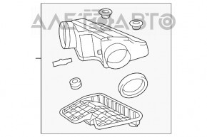 Rezonatorul Dodge Grand Caravan 11-20