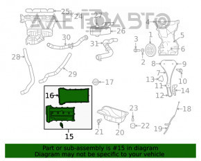 Крышка клапанная Jeep Patriot 11-17 2.0