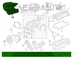 Коллектор впускной Fiat 500 12-17 1.4