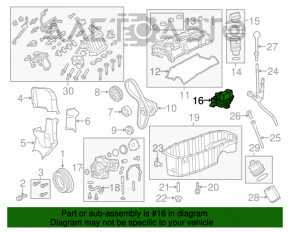 Масляный сепаратор ДВС Fiat 500L 14- 1.4T