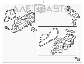 Pompa de apă VW Jetta 19- 1.4T