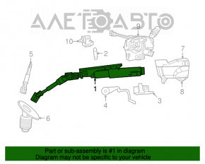 Рулевая колонка с карданчиком Dodge Grand Caravan 11-20