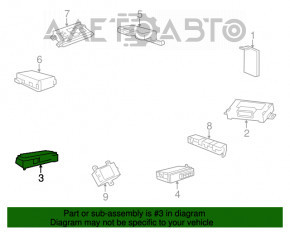 Modulul de telematică Dodge Journey 11-