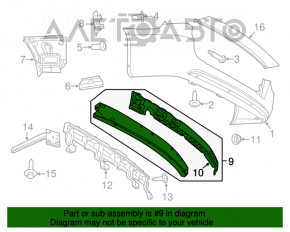 Amplificatorul pentru bara spate a Dodge Grand Caravan 11-20