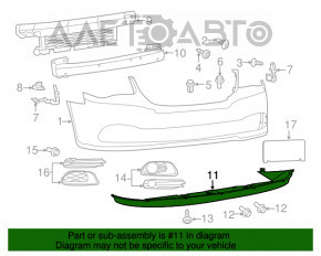 Buza bara fata Dodge Grand Caravan 11-20