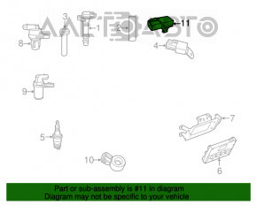 Map Sensor Dodge Challenger 09- 3.6