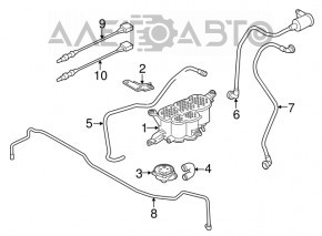 Sonda lambda a doua pentru Audi Q5 8R 11-17 2.0T, hibrid