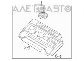 Capac motor VW CC 08-17