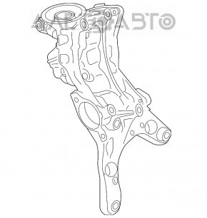 Corpul filtrului de ulei Audi A4 B8 08-16 2.0T