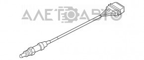 Sonda lambda a doua pentru VW Passat b7 12-15 SUA 2.5