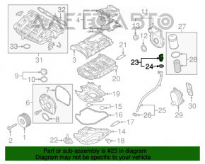 Щуп масляный VW Passat b7 12-15 USA 1.8T новый OEM оригинал