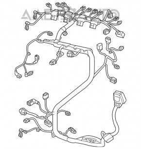 Cablu subcapot VW Golf 15-