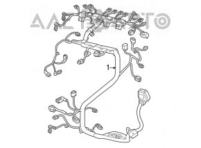 Cablu subcapot VW Golf 15-