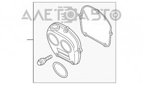 Передняя крышка ГБЦ VW Jetta 11-18 USA 1.8T