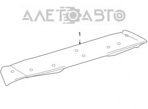 Spoiler portbagaj pentru Lexus GX470 03-09