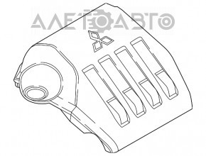 Capacul motorului Mitsubishi Eclipse Cross 18-