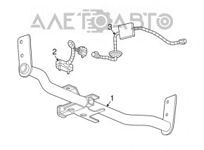 Розетка фаркопа GMC Terrain 10-17