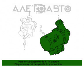 Pompa de apă BMW X5 E70 07-13 3.0